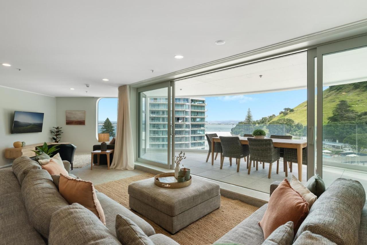 Executive Oceanside Apartment Mount Maunganui Eksteriør bilde